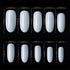 Shills Professional PKT 500pcs Oval Shape Nail Tips Natural