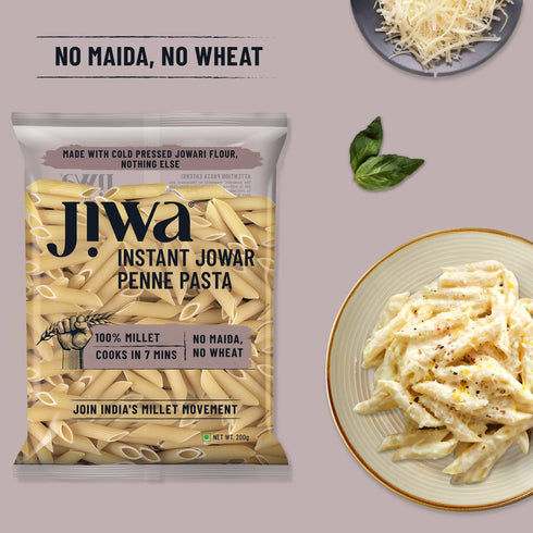 Jiwa Instant Jowar Penne Pasta