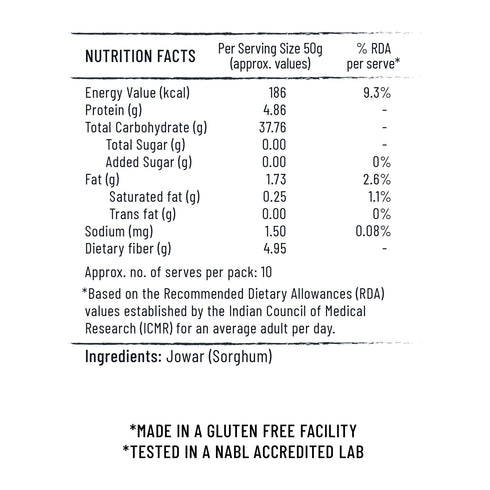 Jiwa Pure Jowar Rava