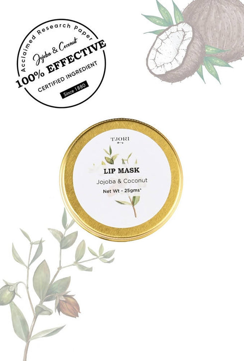 Tjori Lip Mask | Jojoba And Coconut