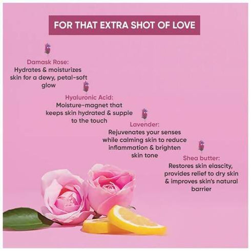 Dot & Key Hydrating Hyaluronic Damask Rose & Lavender Body Serum Lotion 300 ml