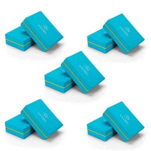 Wiselife Pro Yoga Blocks Set of 5