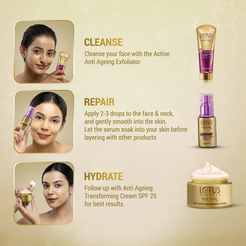 Lotus Herbals YouthRx Youth Activating Serum and Cream