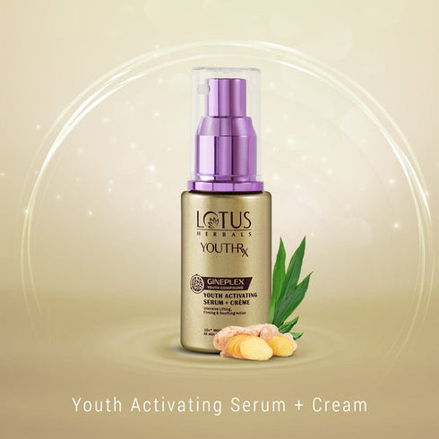 Lotus Herbals YouthRx Youth Activating Serum and Cream