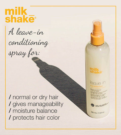Milk shake leave in conditioner