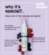 Milk shake silver shine whipped cream