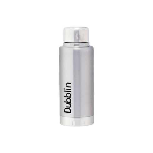 Dubblin Carry Silver Vacuum Bottle