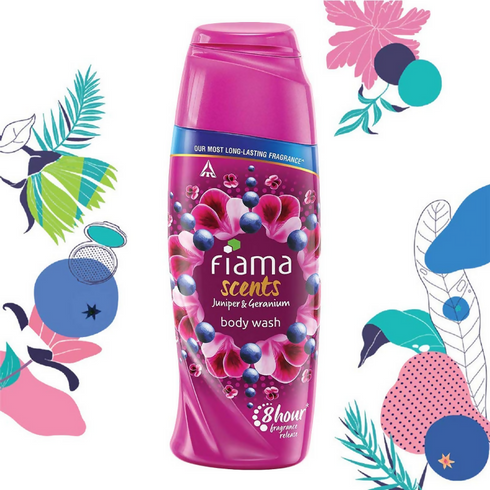 Fiama Scents Juniper & Geranium Body Wash