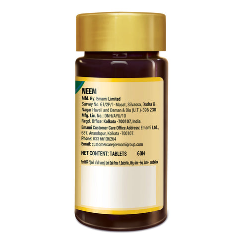 Zandu Organic Neem 60 Tablets