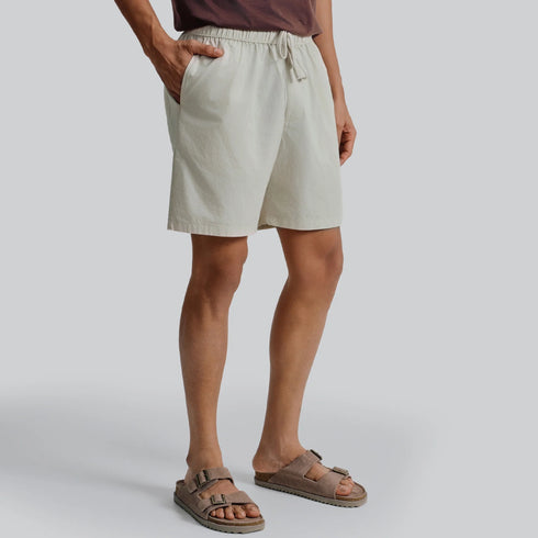 XYXX Zen Cotton Easy Shorts Ivory Latte