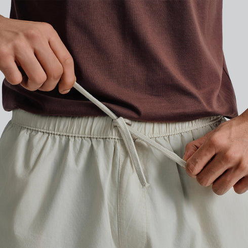 XYXX Zen Cotton Easy Shorts Ivory Latte