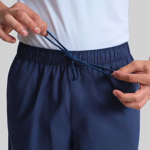 XYXX Zen Cotton Easy Shorts Midnight Blue