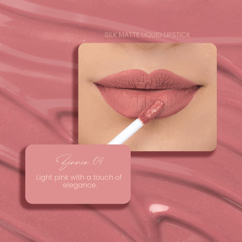 Parul Garg Beauty Zinnia 04: Silk Matte Liquid Lipstick