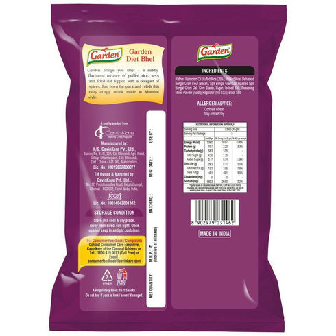 Garden Diet Bhel Mumbai Special