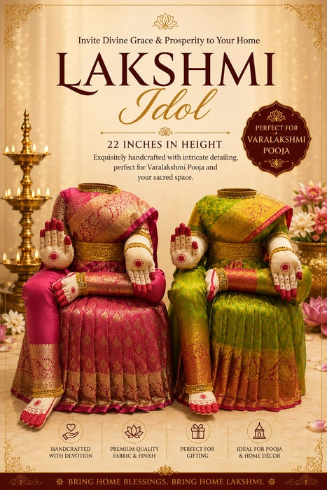 Omkari Fashion Varalaxmi Lakshmi Idol