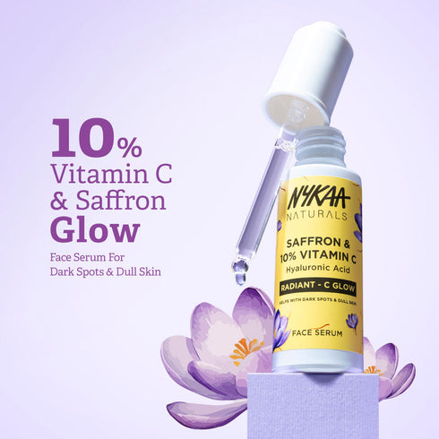 Nykaa Naturals 10% Vitamin C Radiant-C Glow Face Serum