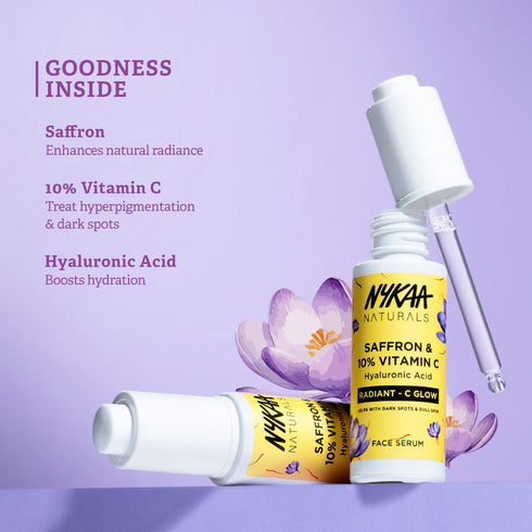Nykaa Naturals 10% Vitamin C Radiant-C Glow Face Serum
