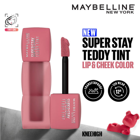 Maybelline New York Superstay Teddy Tint - Lip And Cheek Color - Knee High