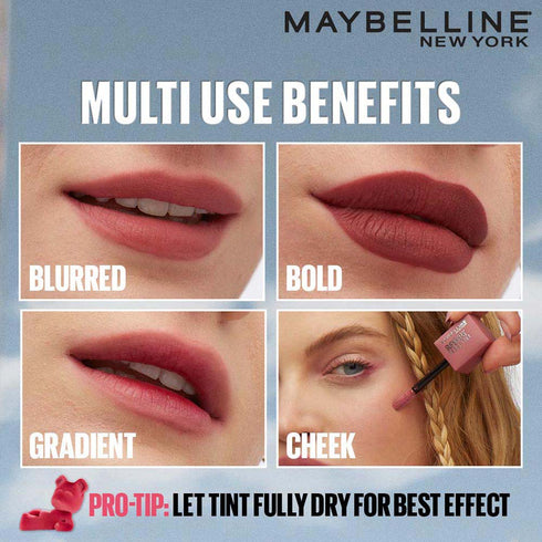 Maybelline New York Superstay Teddy Tint - Lip And Cheek Color - Knee High