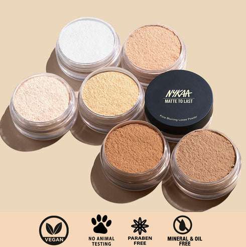 Nykaa Matte to Last Oil Control Loose Setting Powder
