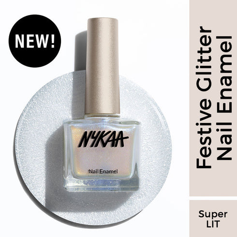 Nykaa Glitter Nail Enamel (9ml)