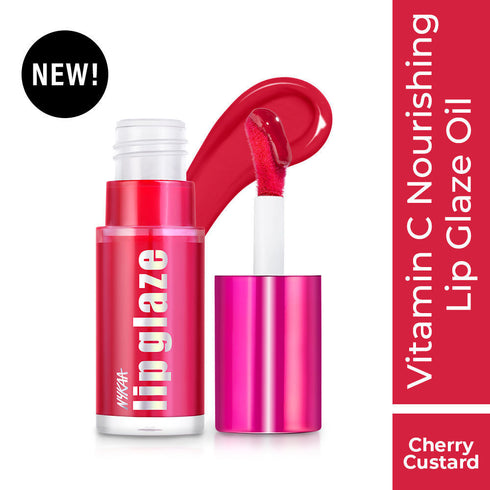 Nykaa Lip Glaze High Pigment Lip Gloss Oil (7ml)