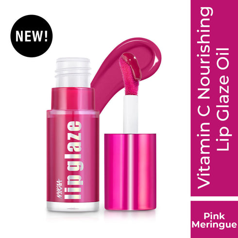Nykaa Lip Glaze High Pigment Lip Gloss Oil (7ml)