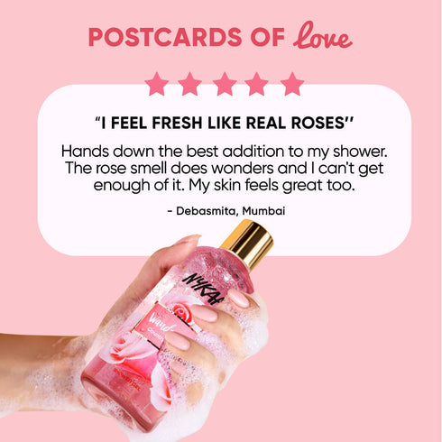 Wanderlust Country Rose Floral Perfume Body Wash