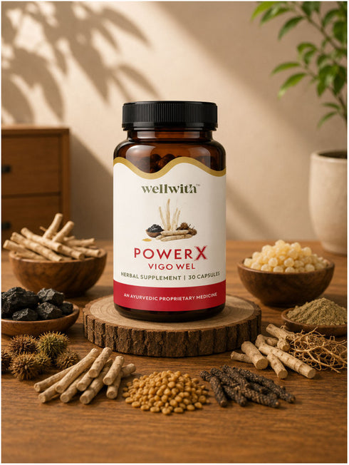 Ayuzera Wellwith Power X Vigowel Capsules