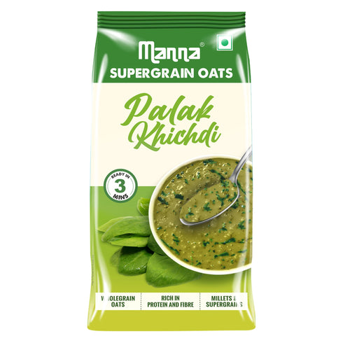 Manna Foods Masala Oats Palak Khichdi