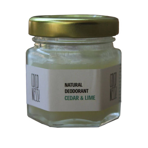 Coconess Natural Deodorant Cedar & Lime