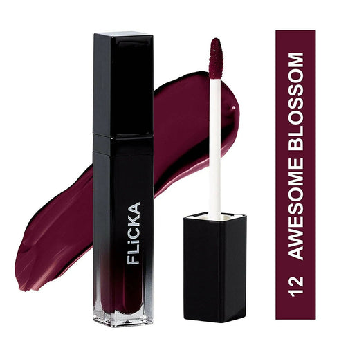 FLiCKA Set and Attack Liquid Matte Lipstick 12 Awesome Blossom | Pink