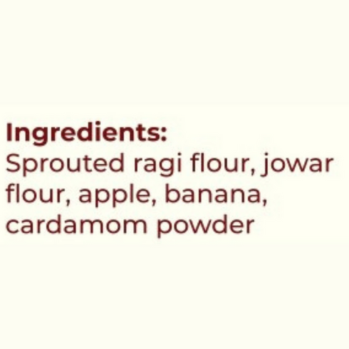 The Divine Foods A+B Cereal Sprouted Ragi for Easy Digestion and Natural Weight Gain