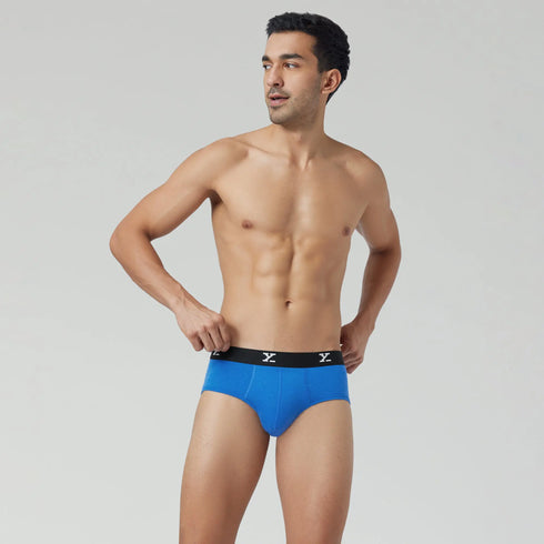 XYXX Ace Medley Modal Briefs Olympic Blue