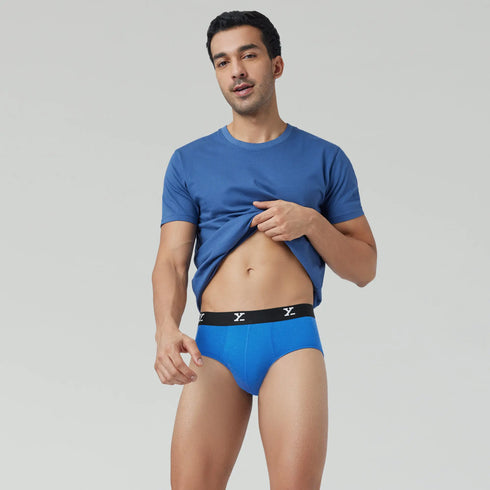 XYXX Ace Medley Modal Briefs Olympic Blue