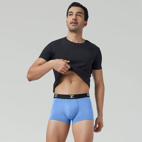 XYXX Ace Medley Modal Trunks Icy Blue