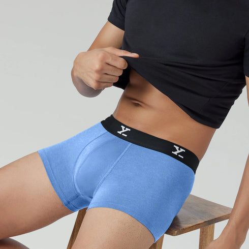 XYXX Ace Medley Modal Trunks Icy Blue