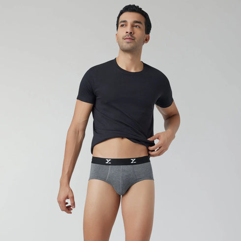 XYXX Ace Medley Modal Briefs Icy Grey