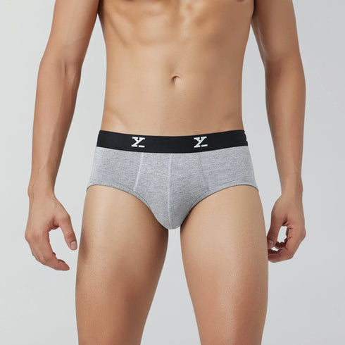 XYXX Ace Medley Modal Briefs Stone Grey