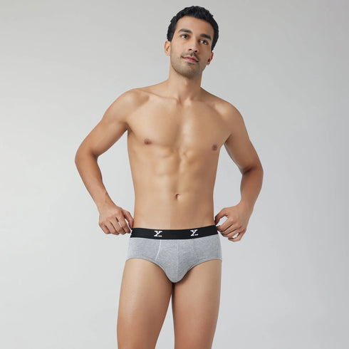 XYXX Ace Medley Modal Briefs Stone Grey