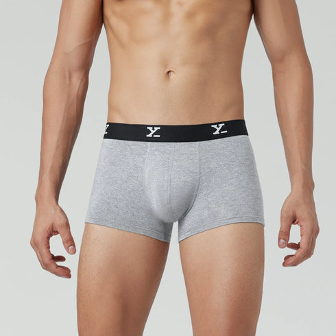 XYXX Ace Medley Modal Trunks Stone Grey