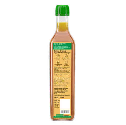 Zandu Organic Apple Cider Vinegar with Garcinia