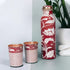 Coppjal Printed Copper Bottle And Glass Set