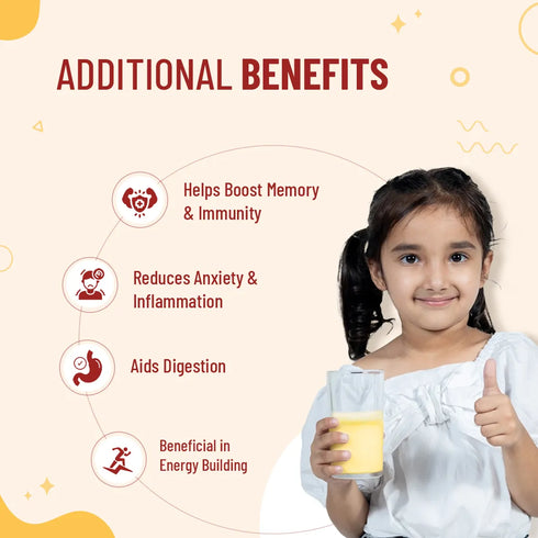 Babyorgano Kesar Haldi Milk Mix