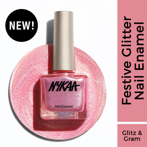 Nykaa Glitter Nail Enamel (9ml)