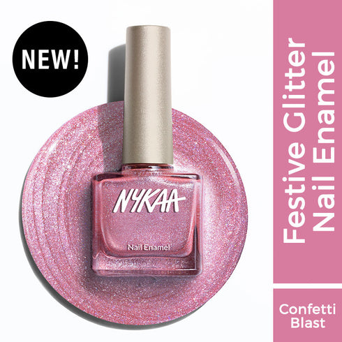 Nykaa Glitter Nail Enamel (9ml)