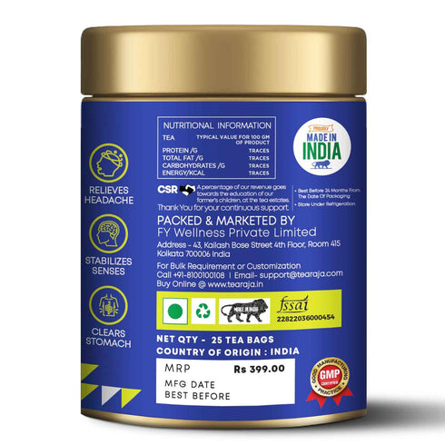 Tea Raja - After Party Hangover Relief 25 Tea Bags