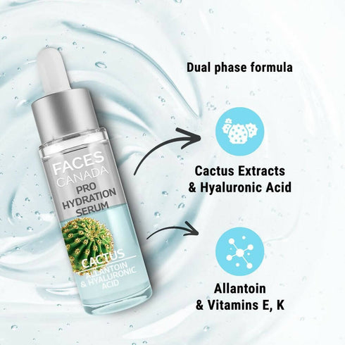 Faces Canada Pro Hydration Serum - Cactus 27 ml