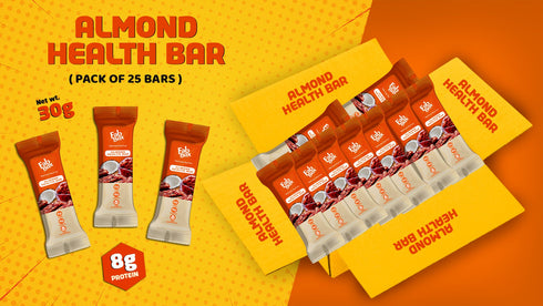 Fab Box Almond Coconut Bar 750G 30G 25 Packs