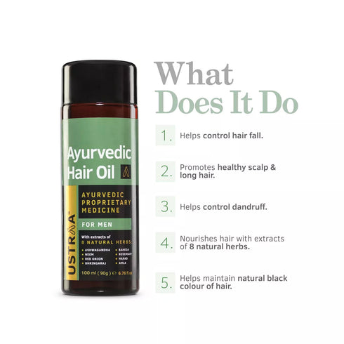 USTRAA Ayurvedic Hair Oil